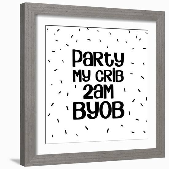 Crib Party-Anna Quach-Framed Photographic Print