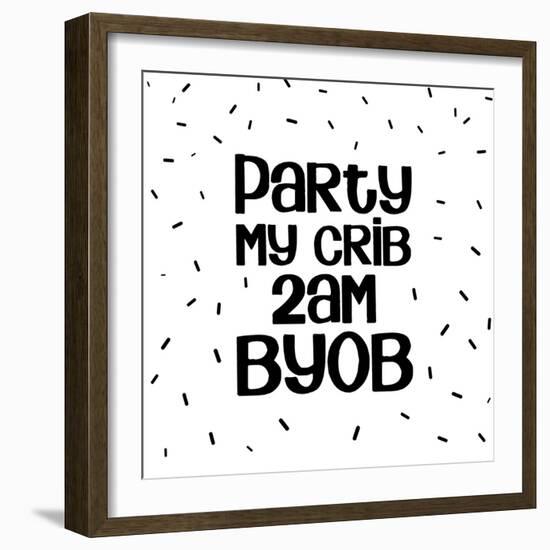Crib Party-Anna Quach-Framed Photographic Print