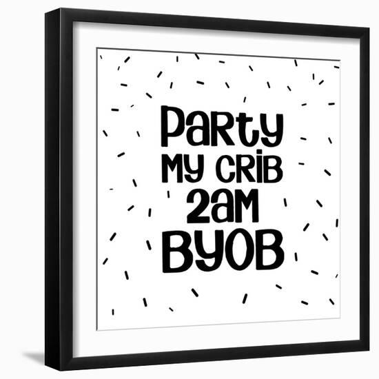 Crib Party-Anna Quach-Framed Photographic Print