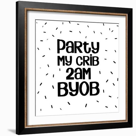 Crib Party-Anna Quach-Framed Photographic Print