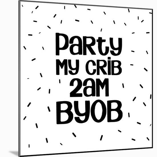Crib Party-Anna Quach-Mounted Photographic Print