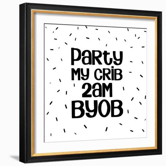 Crib Party-Anna Quach-Framed Photographic Print