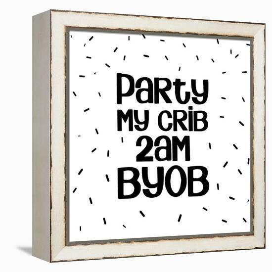 Crib Party-Anna Quach-Framed Premier Image Canvas