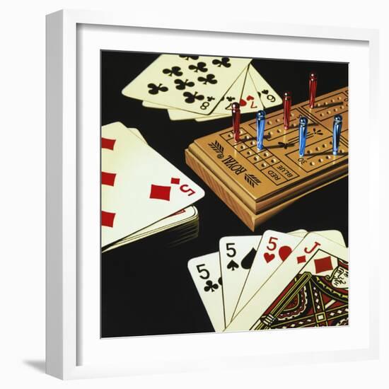 Cribbage-Ray Pelley-Framed Giclee Print