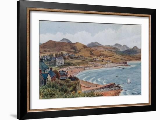 Criccieth Bay from the Castle-Alfred Robert Quinton-Framed Giclee Print