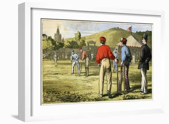 Cricket, 19th Century-null-Framed Giclee Print