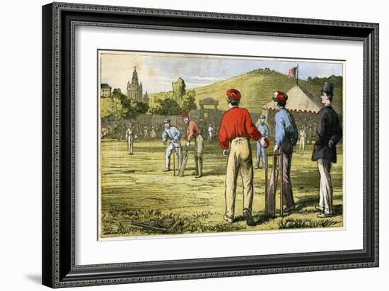 Cricket, 19th Century-null-Framed Giclee Print