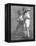 Cricket a Batsman Dealing with a Full Pitch-null-Framed Premier Image Canvas