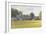 Cricket at Burton Court-Julian Barrow-Framed Giclee Print