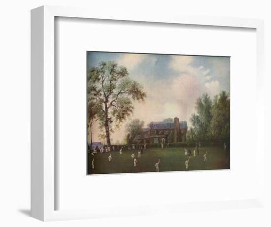 'Cricket at Gads Hill Place, Rochester', c1868-Unknown-Framed Giclee Print