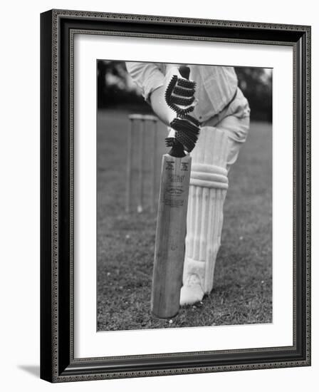 Cricket Bat-William Sumits-Framed Photographic Print