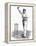 Cricket Bowling an Off-Break-Lucien Davis-Framed Stretched Canvas