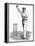 Cricket Bowling an Off-Break-Lucien Davis-Framed Stretched Canvas