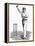 Cricket Bowling an Off-Break-Lucien Davis-Framed Stretched Canvas