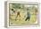 Cricket in the 18th Century-Pat Nicolle-Framed Premier Image Canvas