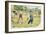 Cricket in the 18th Century-Pat Nicolle-Framed Giclee Print