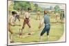 Cricket in the 18th Century-Pat Nicolle-Mounted Giclee Print