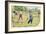 Cricket in the 18th Century-Pat Nicolle-Framed Giclee Print