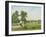 Cricket Match at Bedford Park, London, 1897-Camille Pissarro-Framed Giclee Print