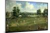 Cricket Match at Brading, Isle of Wight, 1760-English School-Mounted Giclee Print