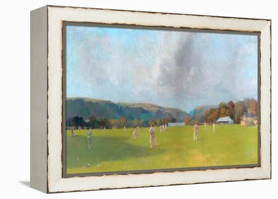 Cricket match, Centre Vale-Alfred Walter Bayes-Framed Premier Image Canvas