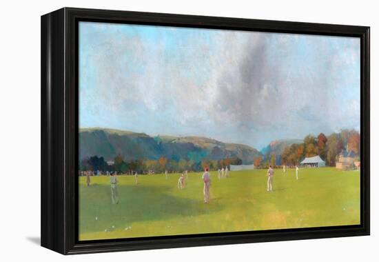 Cricket match, Centre Vale-Alfred Walter Bayes-Framed Premier Image Canvas