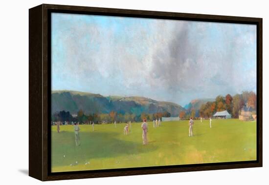 Cricket match, Centre Vale-Alfred Walter Bayes-Framed Premier Image Canvas