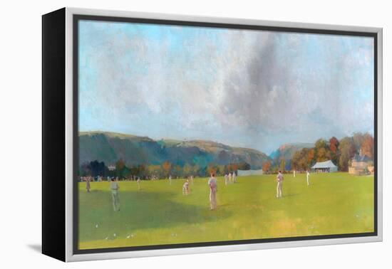 Cricket match, Centre Vale-Alfred Walter Bayes-Framed Premier Image Canvas