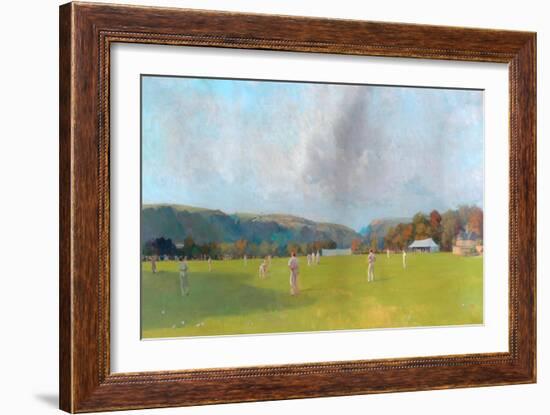 Cricket match, Centre Vale-Alfred Walter Bayes-Framed Giclee Print