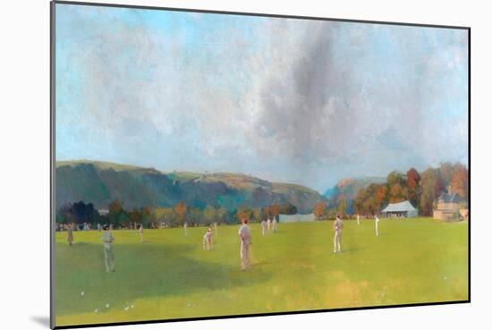 Cricket match, Centre Vale-Alfred Walter Bayes-Mounted Giclee Print