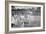 Cricket Match, Mcc V Australia 1884-Lucien Davis-Framed Art Print