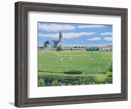 Cricket Match on Portland-Liz Wright-Framed Giclee Print