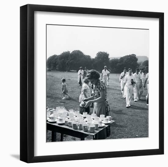 Cricket Near Lewes Sussex-John Gay-Framed Giclee Print