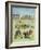 Cricket on the Green, 1987-Gillian Lawson-Framed Giclee Print