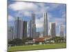 Cricket on the Padang, Singapore, Southeast Asia, Asia-Jean Brooks-Mounted Photographic Print