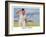 Cricket Player Raises His Cap as He Retires from the Pitch-Septimus Scott-Framed Art Print