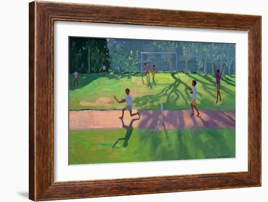 Cricket, Sri Lanka, 1998-Andrew Macara-Framed Giclee Print