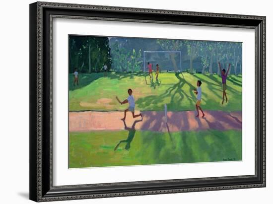 Cricket, Sri Lanka, 1998-Andrew Macara-Framed Giclee Print