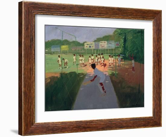 Cricket, Sri Lanka-Andrew Macara-Framed Giclee Print