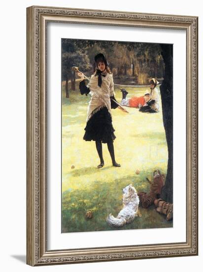 Cricket-James Tissot-Framed Art Print