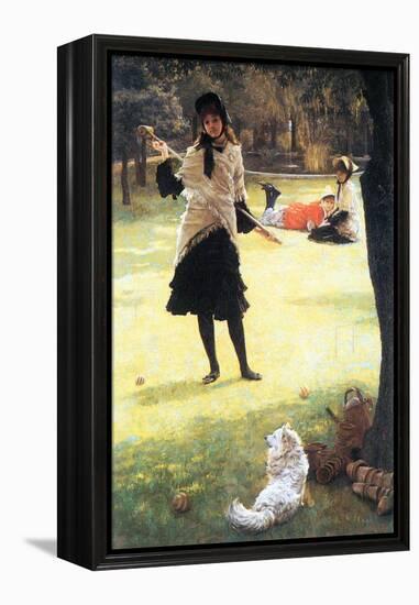 Cricket-James Tissot-Framed Stretched Canvas