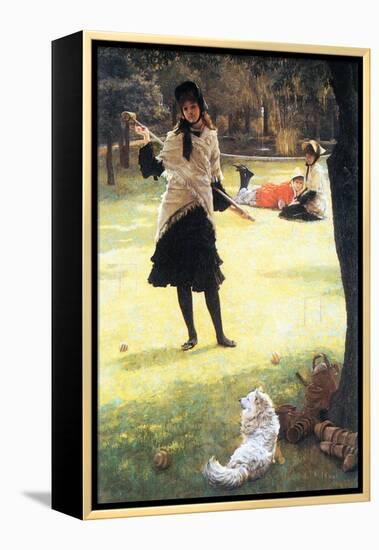 Cricket-James Tissot-Framed Stretched Canvas