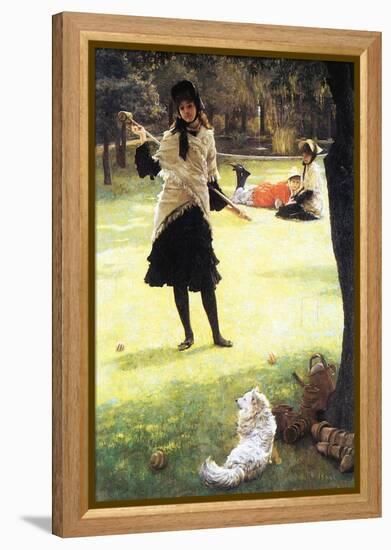 Cricket-James Tissot-Framed Stretched Canvas