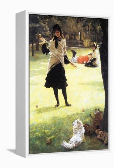 Cricket-James Tissot-Framed Stretched Canvas