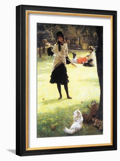 Cricket-James Tissot-Framed Premium Giclee Print