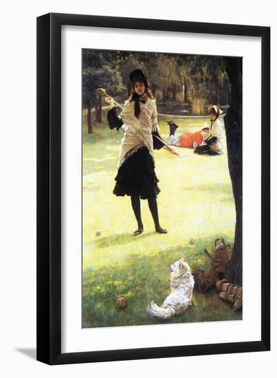 Cricket-James Tissot-Framed Art Print