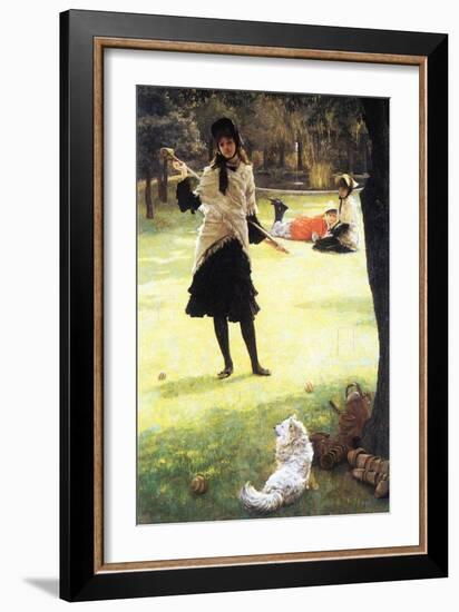 Cricket-James Tissot-Framed Art Print