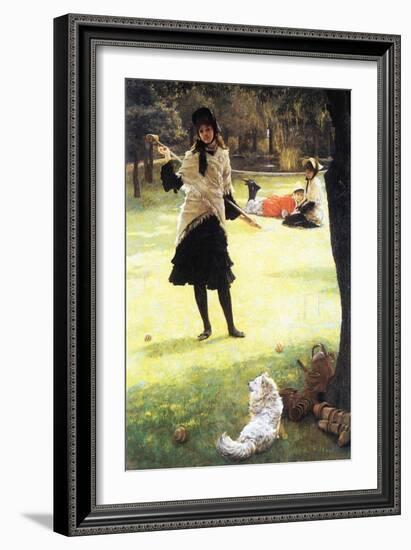 Cricket-James Tissot-Framed Art Print