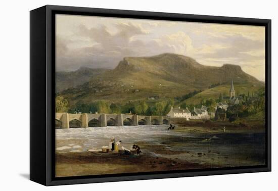 Crickhowell, Breconshire, c.1800-English-Framed Premier Image Canvas