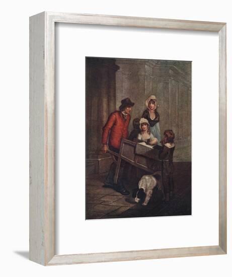 Cries of London Plate 12: Hot Spice Gingerbread, smoaking hot!, 1796, (1911)-Unknown-Framed Giclee Print
